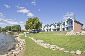 eigene Sauna, moderne Ferienwohnung in Wassernähe mit Meerblick - Ferienwohnung Heimathafen, gratis Nutzung vom AHOI Erlebnisbad und Sauna in Sellin, Middelhagen